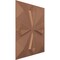 Ekena Millwork 19 5/8in. W x 19 5/8in. H Nikki EnduraWall Decorative 3D Wall Panel Covers 2.67 Sq. Ft. WP20X20NKCAC - alternate 2